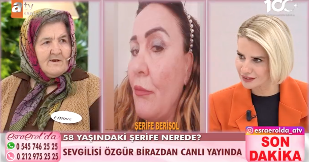 esra erol da serife berisol kimdir serife berisol olayi nedir emine yildiz kimdir